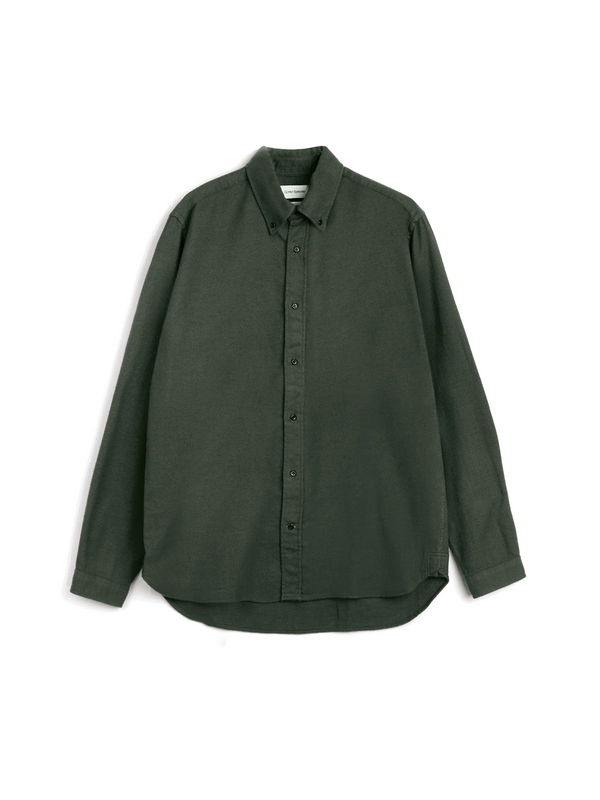 oliver spencer Brook Shirt Holloway Green