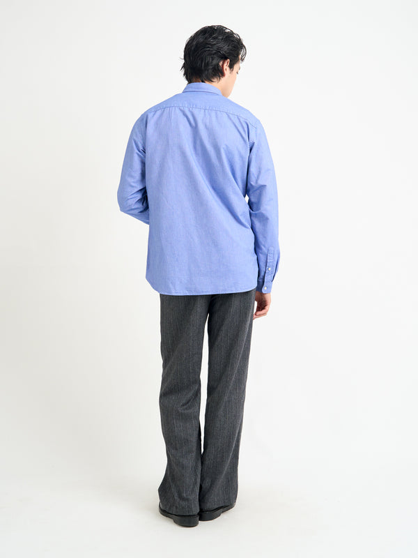 Oliver Spencer Brook Shirt Mckenzie Blue