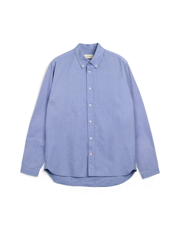 oliver spencer Brook Shirt Mckenzie Blue