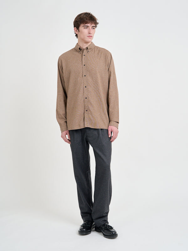 Oliver Spencer Brook Shirt Nichols Sand