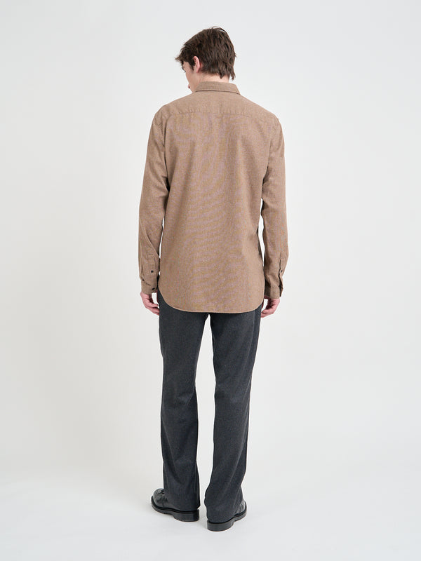 Oliver Spencer Brook Shirt Nichols Sand