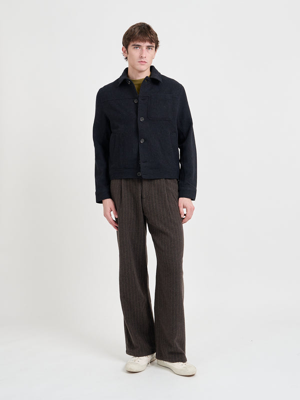 Oliver Spencer Buffalo Jacket Doherty Black