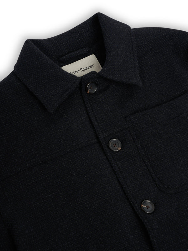 Oliver Spencer Buffalo Jacket Doherty Black