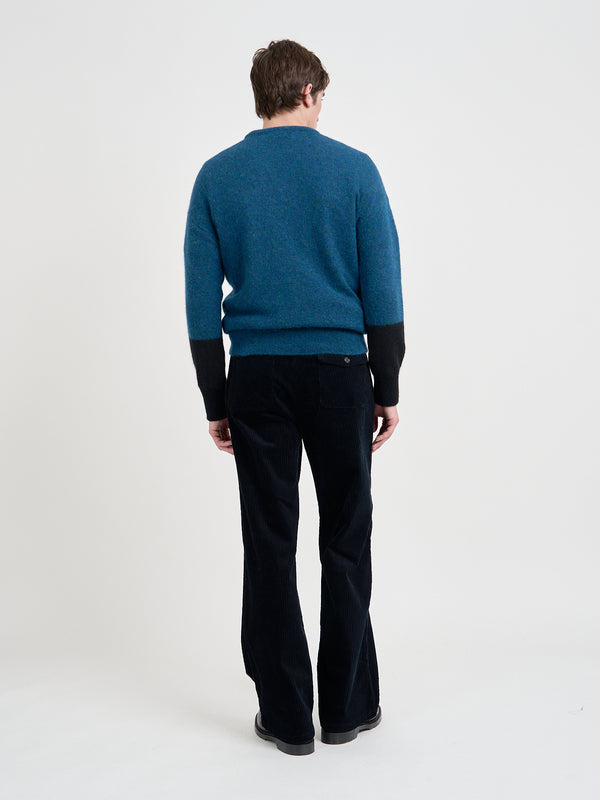 Oliver Spencer Burley Jumper Aspen Teal