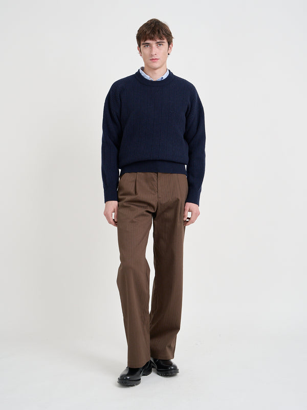 Oliver Spencer Burley Jumper Overton Navy