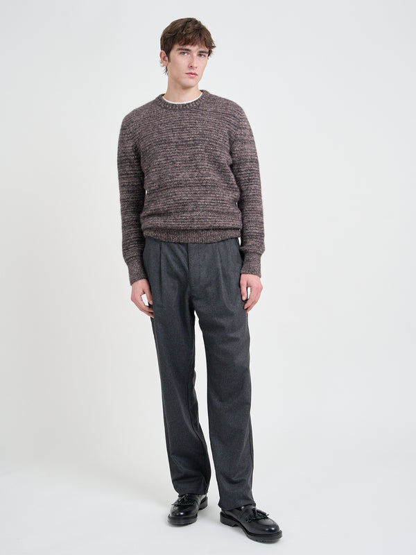 Oliver Spencer Burley Jumper Stirling Black Multi