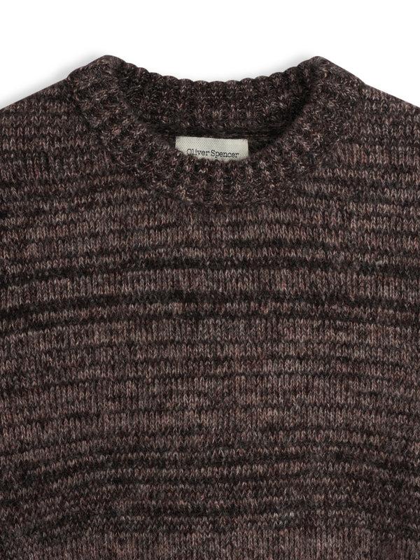 Oliver Spencer Burley Jumper Stirling Black Multi