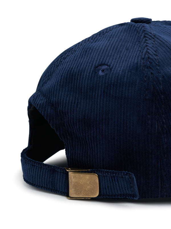 Oliver Spencer Cap Penton Cord Navy