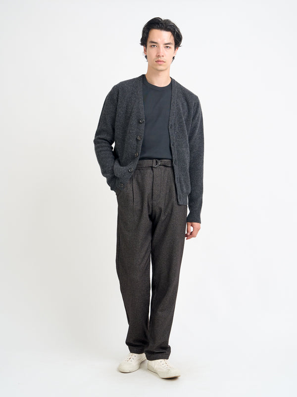Oliver Spencer Caradale Cardigan Hartwell Charcoal