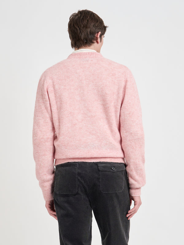 Oliver Spencer Caradale Cardigan Rosen Pink