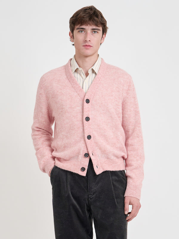 oliver spencer Caradale Cardigan Rosen Pink