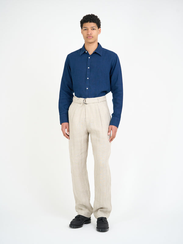Oliver Spencer Conduit Classic Shirt Coney Navy