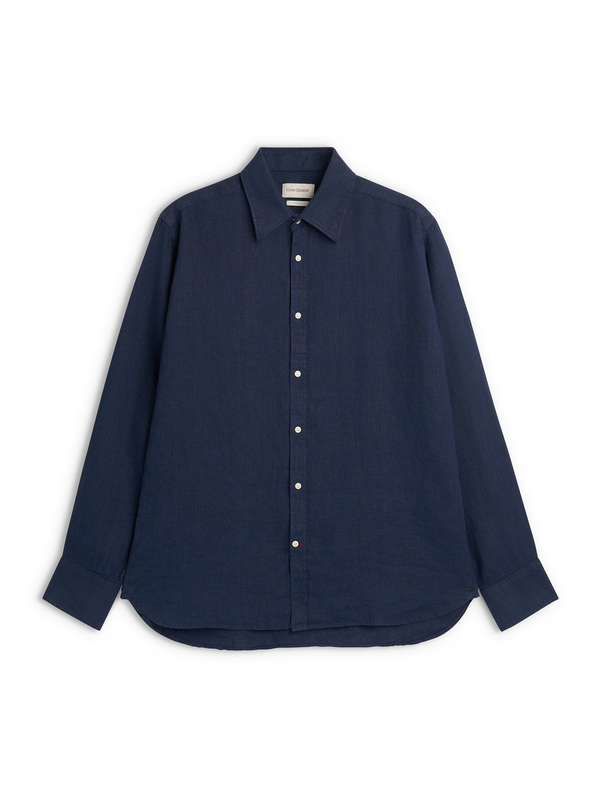 oliver spencer Conduit Classic Shirt Coney Navy