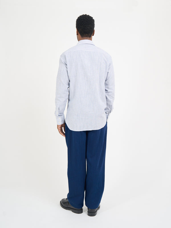 Oliver Spencer Conduit Classic Shirt Conroy Blue