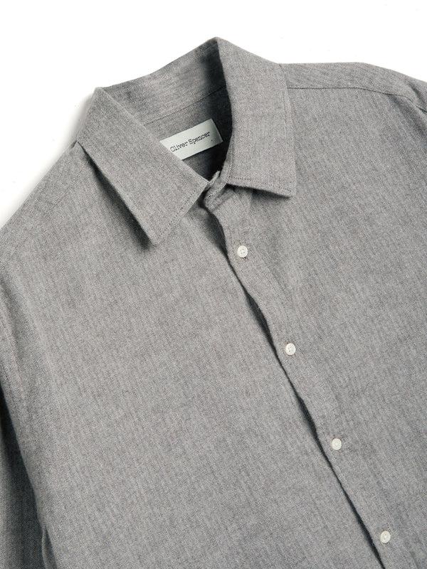 Oliver Spencer Conduit Classic Shirt Welford Grey
