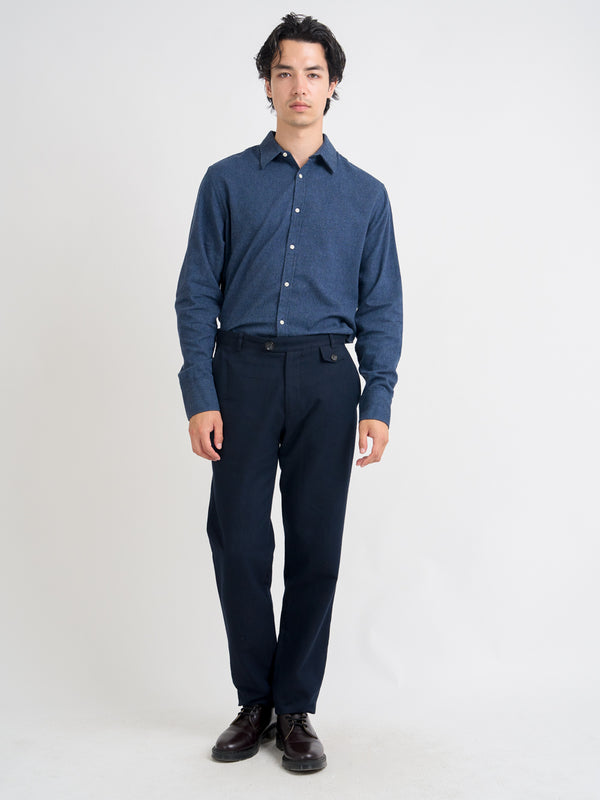 Oliver Spencer Conduit Classic Shirt Welford Navy