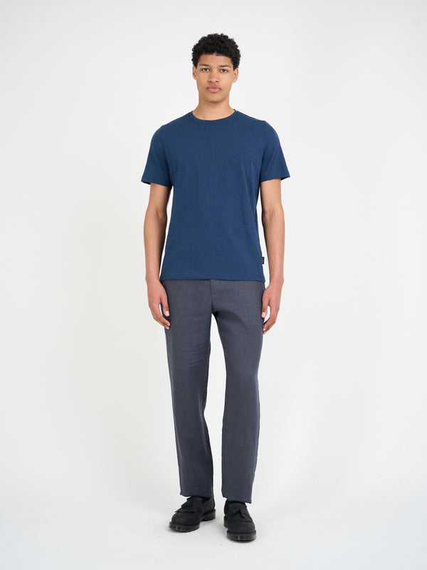 Oliver Spencer Conduit T-Shirt Hawley Blue