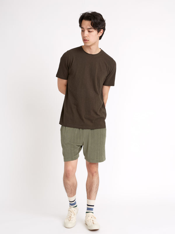 Oliver Spencer Conduit T-Shirt Hawley Dark Brown