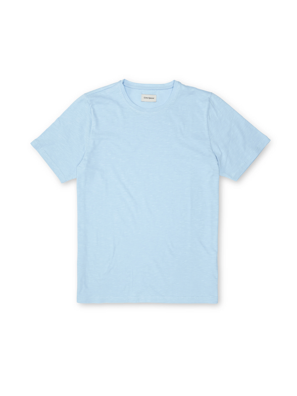 oliver spencer Conduit T-Shirt Hawley Sky Blue