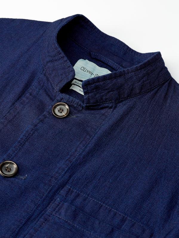 Oliver Spencer Coram Jacket Kildale Indigo Rinse