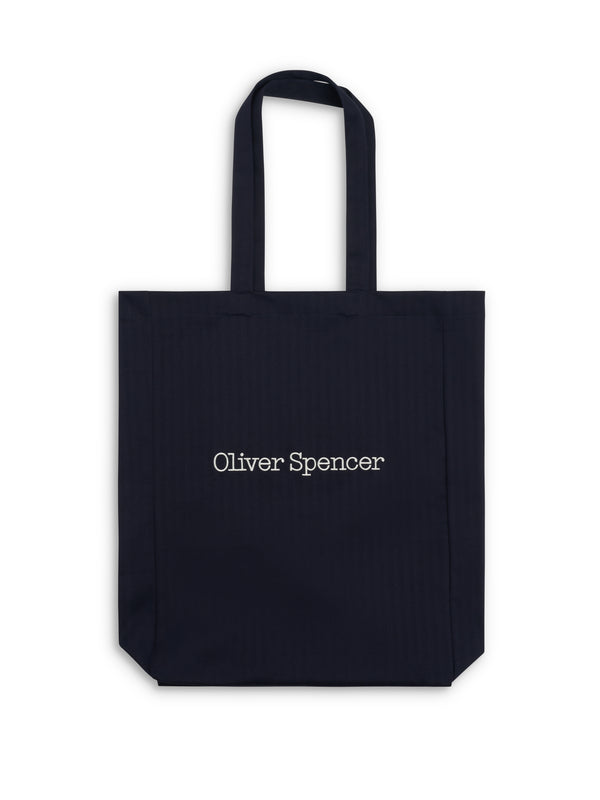 oliver spencer Day Tote Bag Faulkes Navy