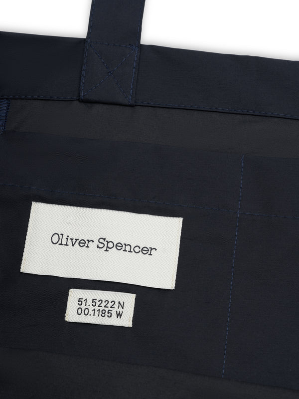 Oliver Spencer Day Tote Bag Lingen Navy