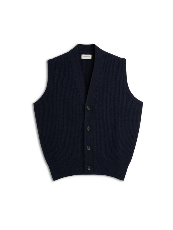oliver spencer Dewsbury V Neck Overton Navy