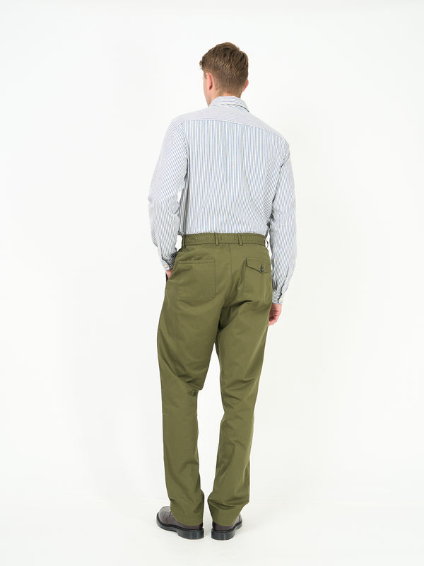 Oliver Spencer Drawstring Trousers Ashdown Green