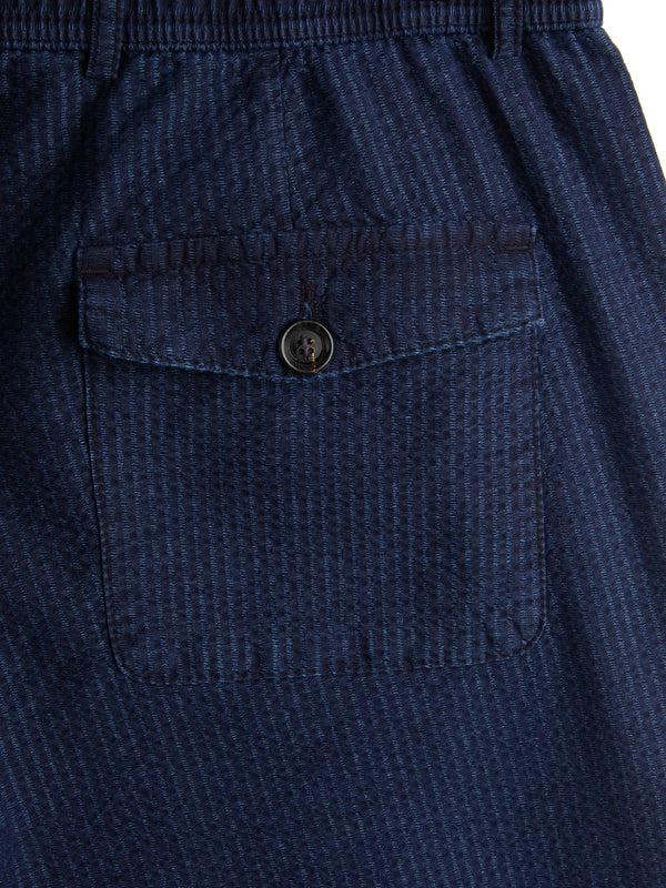 Oliver Spencer Drawstring Trousers Bateman Indigo