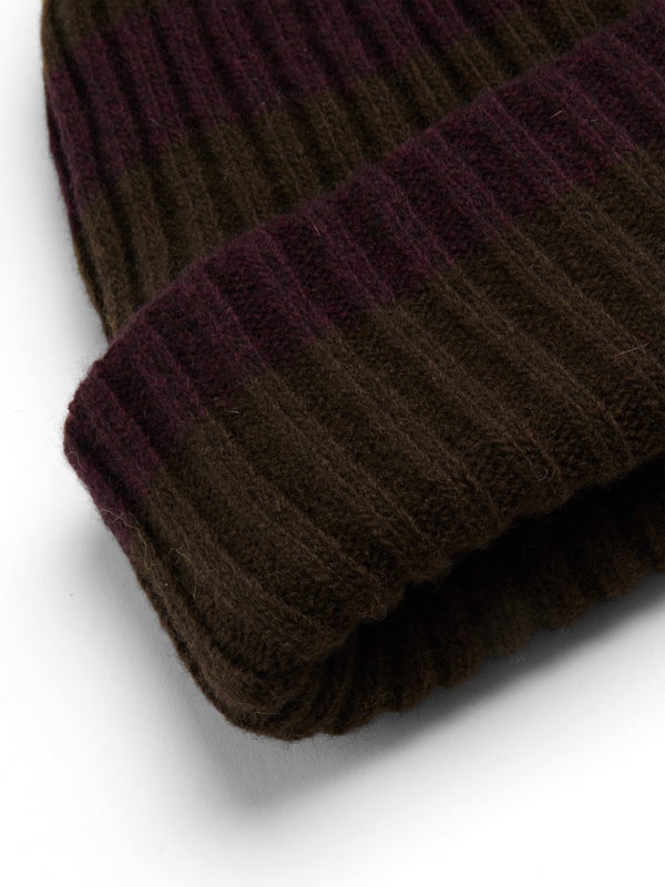 Oliver Spencer Fisher Hat Paxton Brown/Purple