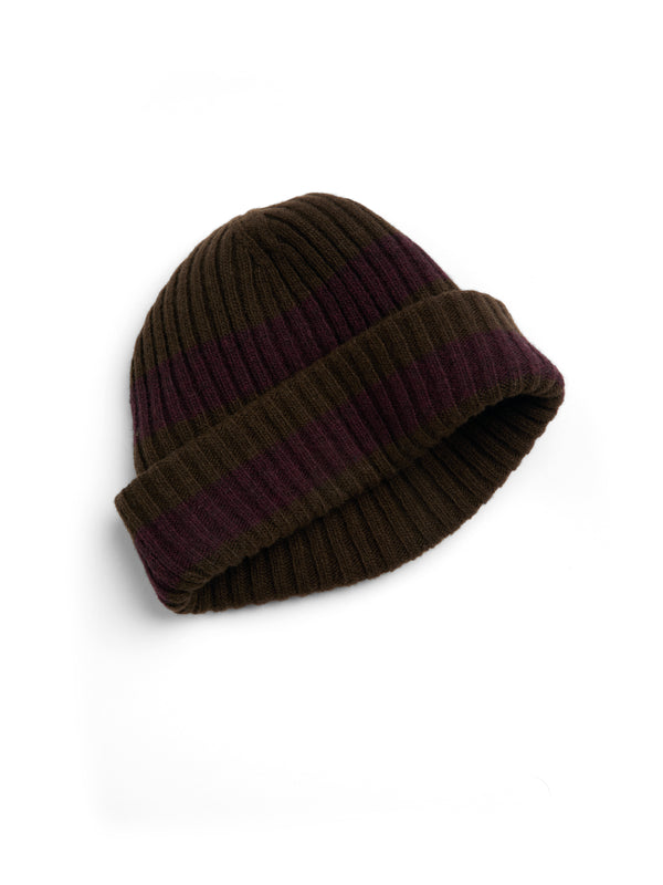 Oliver Spencer Fisher Hat Paxton Brown/Purple