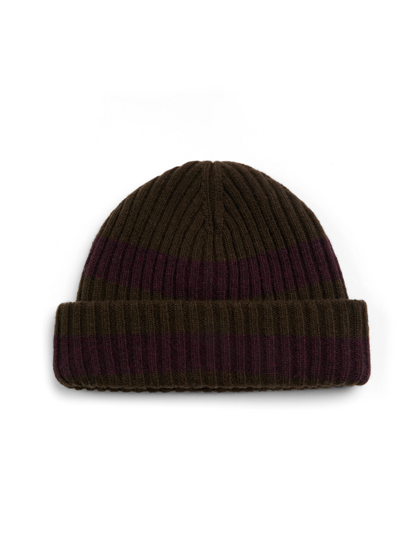 oliver spencer Fisher Hat Paxton Brown/Purple