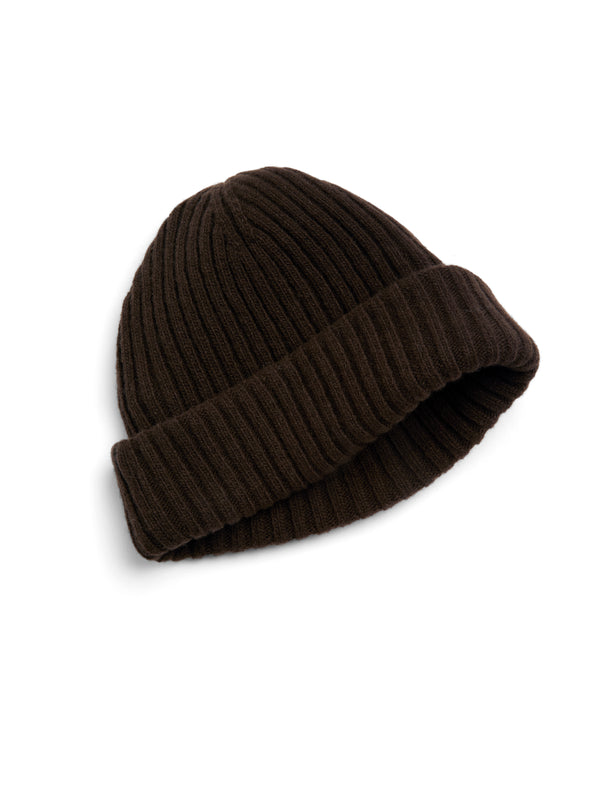 Oliver Spencer Fisher Hat Rib Brown
