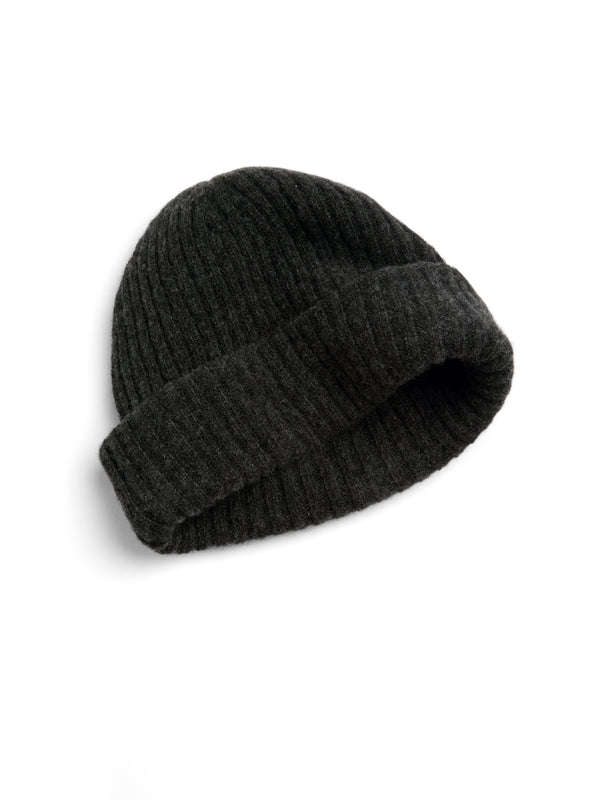 Oliver Spencer Fisher Hat Rib Charcoal