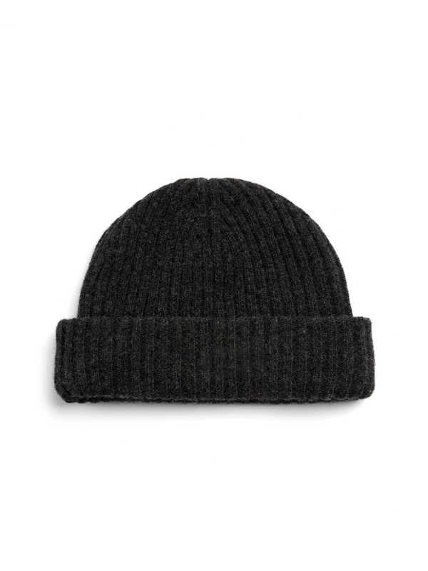 oliver spencer Fisher Hat Rib Charcoal