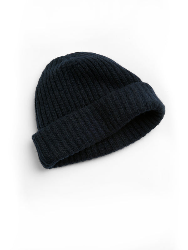 Oliver Spencer Fisher Hat Rib Navy