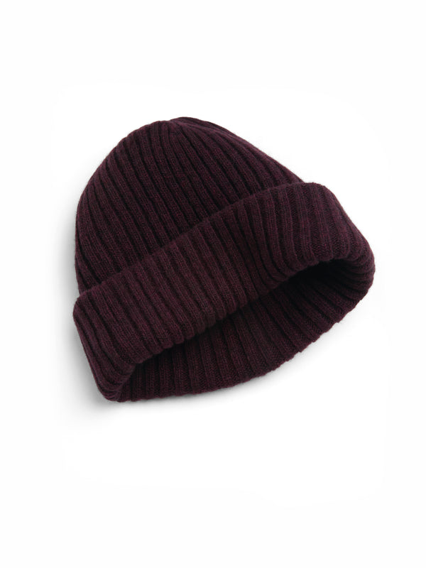 Oliver Spencer Fisher Hat Rib Purple