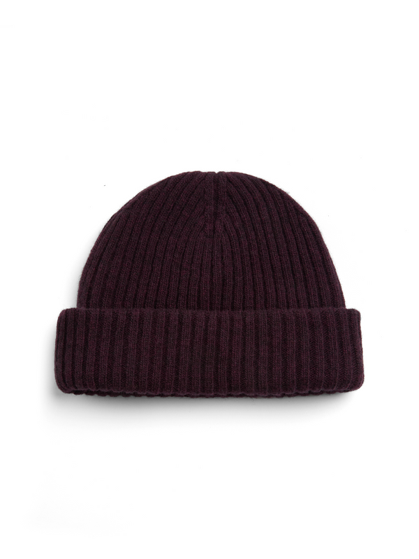 oliver spencer Fisher Hat Rib Purple