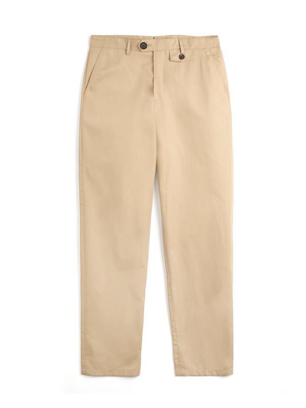 oliver spencer Fishtail Trousers Ashdown Beige
