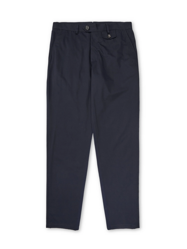 oliver spencer Fishtail Trousers Ashdown Navy