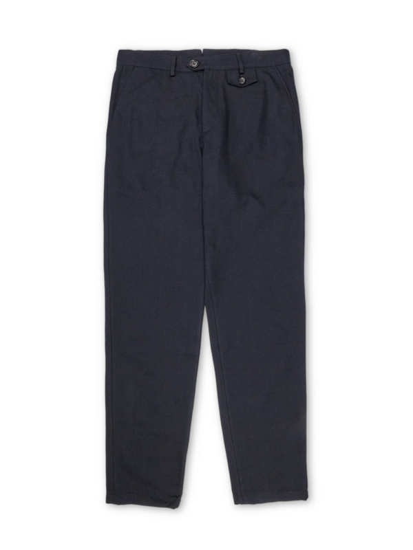 oliver spencer Fishtail Trousers Stockbridge Navy