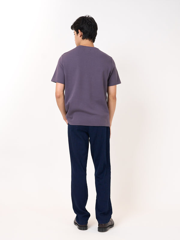 Oliver Spencer Heavy T-Shirt Tavistock Aubergine