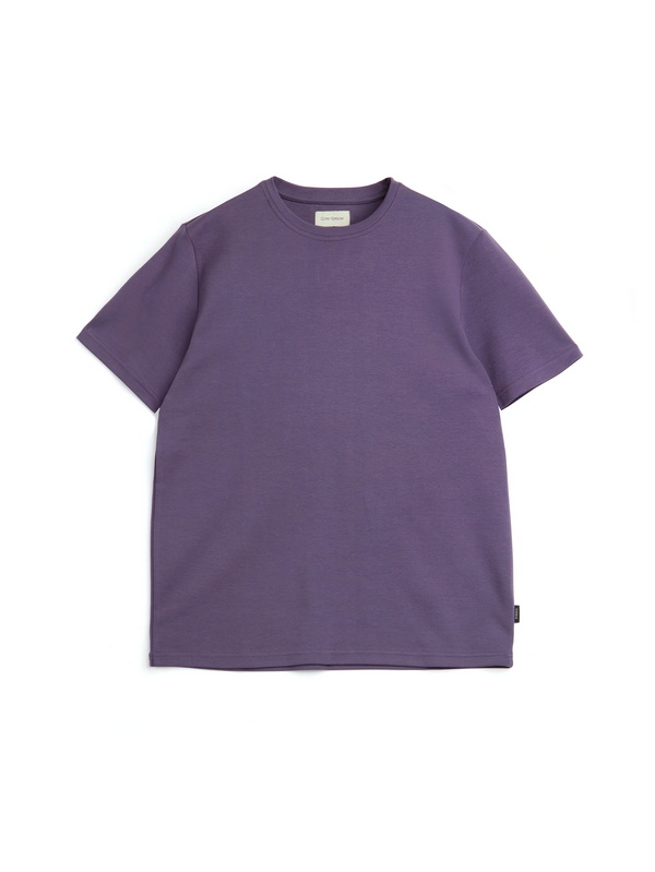 oliver spencer Heavy T-Shirt Tavistock Aubergine