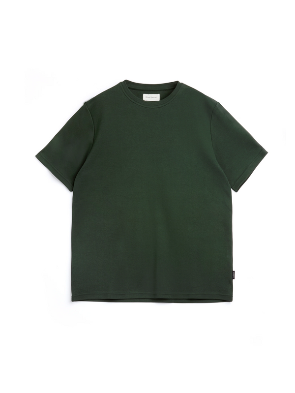 oliver spencer Heavy T-Shirt Tavistock Dark Green