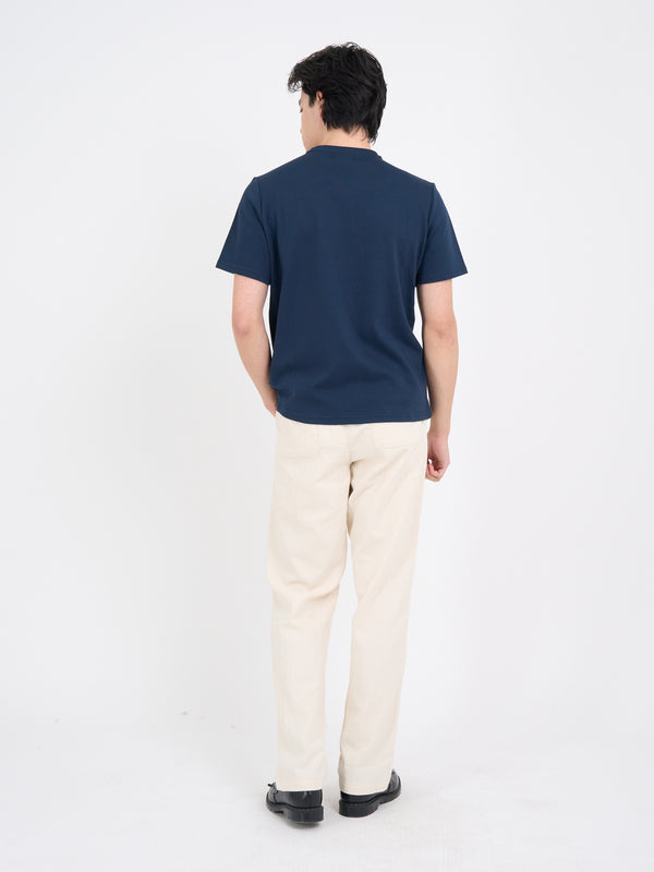 Oliver Spencer Heavy T-Shirt Tavistock Navy