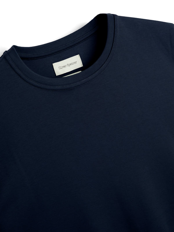 Oliver Spencer Heavy T-Shirt Tavistock Navy