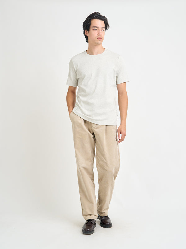 Oliver Spencer Heavy T-Shirt Tavistock Oatmeal