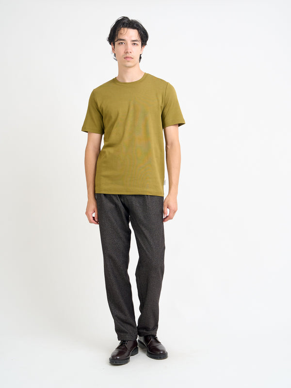 Oliver Spencer Heavy T-Shirt Tavistock Olive Green