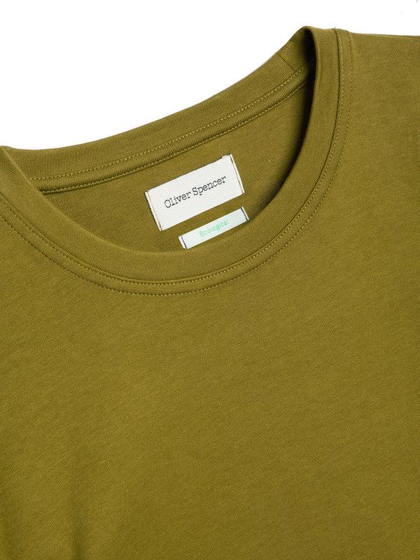 Oliver Spencer Heavy T-Shirt Tavistock Olive Green