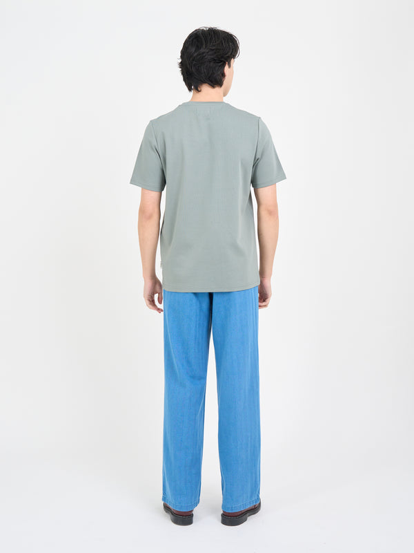 Oliver Spencer Heavy T-Shirt Tavistock Sage Green
